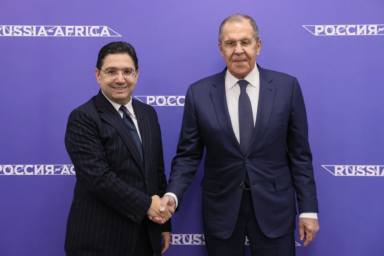 О встрече Министра иностранных дел России С.В.Лаврова с Министром иностранных дел, африканского сотрудничества и по делам марокканцев, проживающих за рубежом, Королевства Марокко Насером Буритой