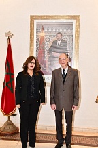 Sur la rencontre de l’Ambassadeur de Ruusie S.E.M. Valerian Shuvaev avec la maire de Rabat Mme Asmaa Rhlalou