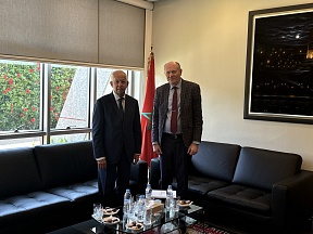 A propos de la réunion avec le directeur général de l'Institut royal d'études stratégiques
