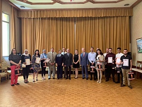 Sur la cérémonie de remise des prix aux gagnants du concours national de la langue russe au Maroc