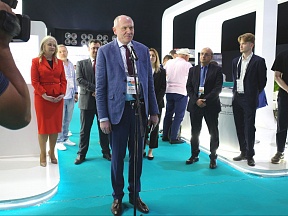 Les entreprises informatiques de Moscou ont présenté leurs produits au GITEX Africa 2024 le 29 mai 2024 à Marrakech