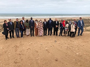Sur la visite de S.E.M. Valerian Shuvaev à la région de Guelmim-Oued Noun Sur la visite de S.E.M. Valerian Shuvaev à la région de Guelmim-Oued Noun